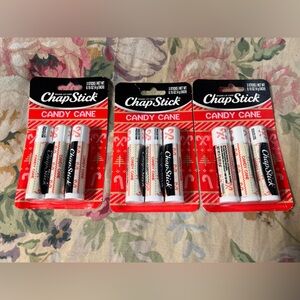 Candy Cane ChapStick lip blam Holiday Collection, 9 Sticks